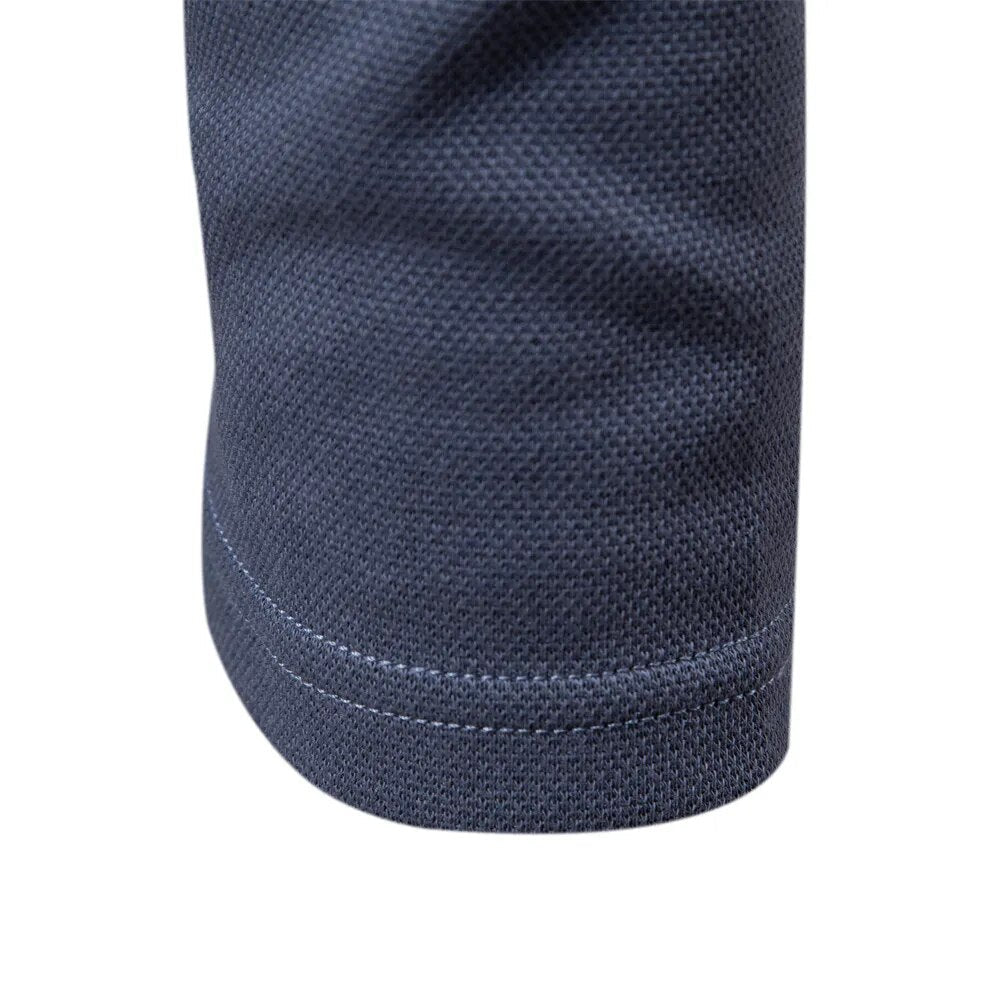 KEVIN | ELEGANT MEN'S LONG-SLEEVE POLO