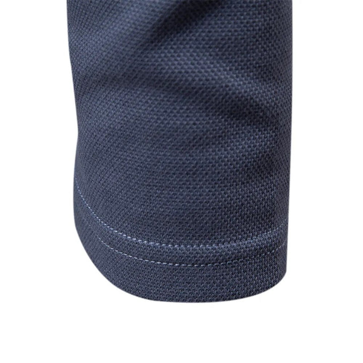 KEVIN | ELEGANT MEN'S LONG-SLEEVE POLO
