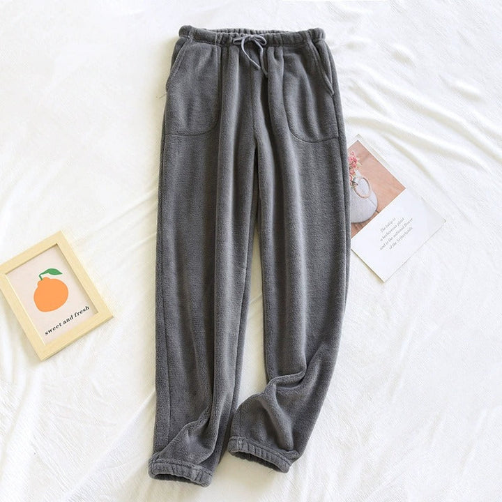 ASTRA | CHARCOAL PLUSH PAJAMA JOGGERS