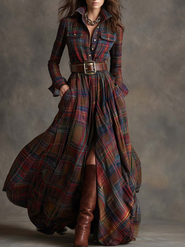 EVELYN | CLASSIC ELEGANT SHIRT DRESS