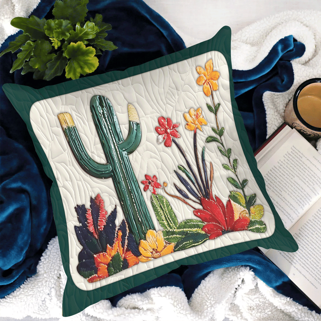 CACTUSBLOOM | DESERT FLORAL CUSHION COVER