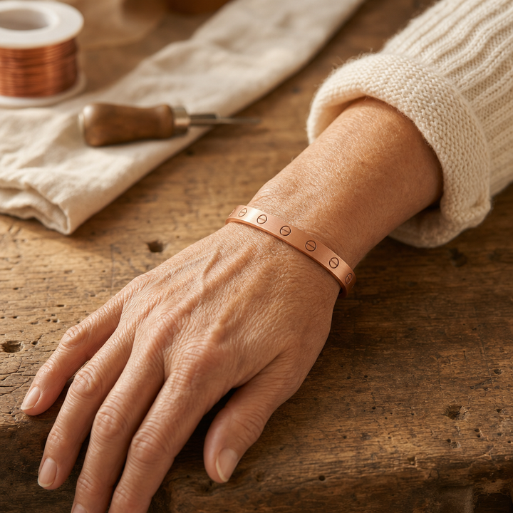 EMILY | BOLT COPPER BRACELET