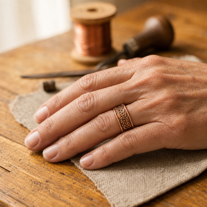 POPPY | CLAG COPPER RING