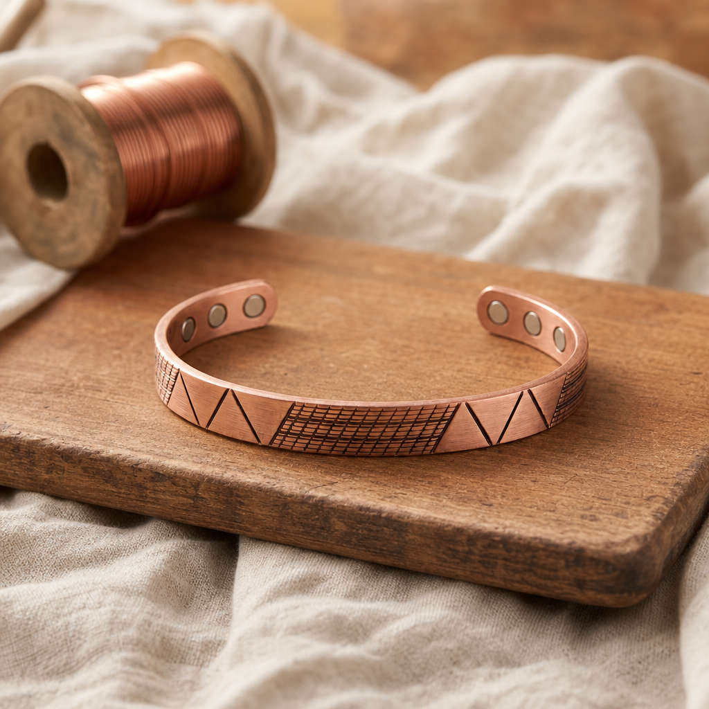 EVELYN | CREST COPPER BRACELET