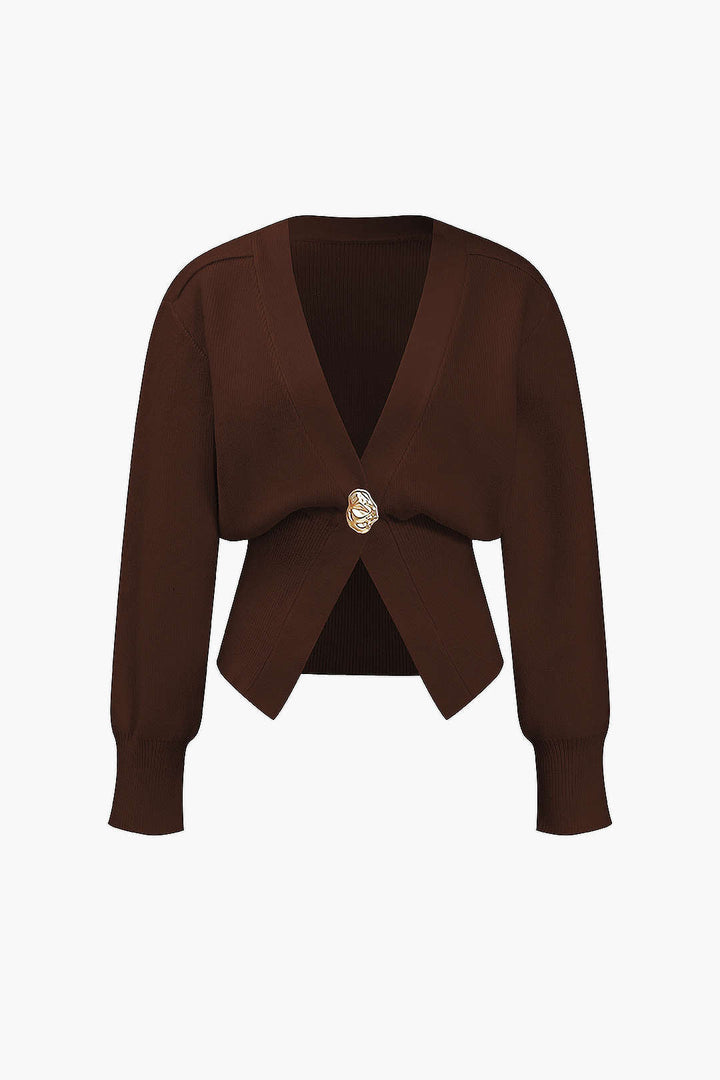 FRANCESCA | V-NECK SWEATER CARDIGAN