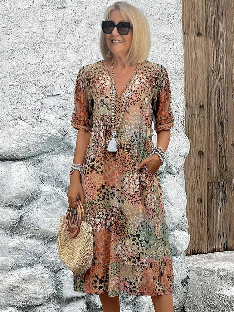 MARIGOLD | VIBRANT MIDI DRESS