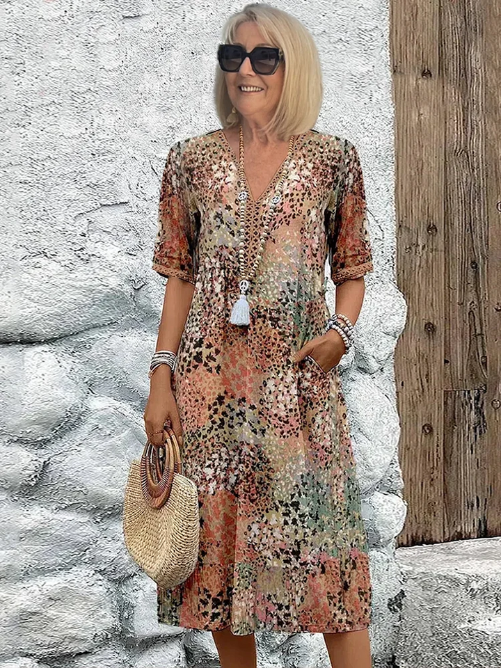 MARIGOLD | VIBRANT MIDI DRESS