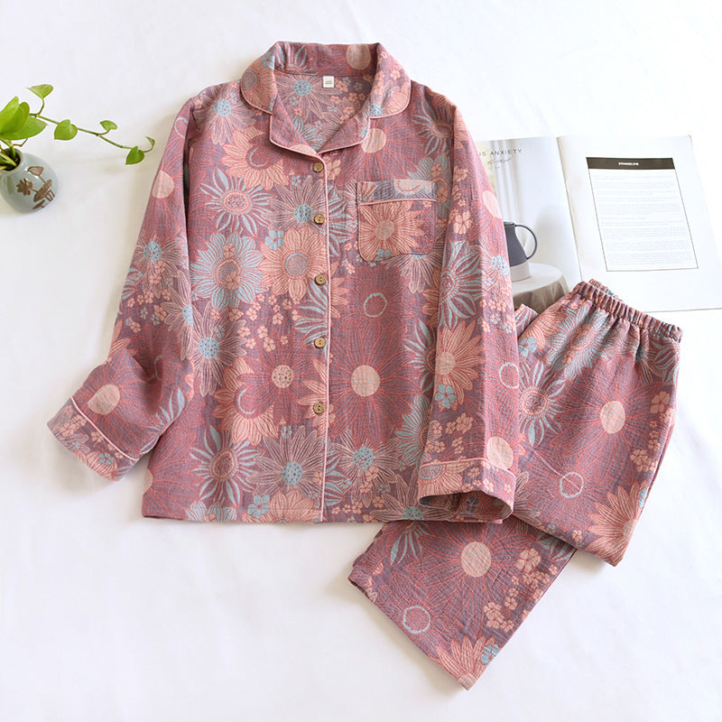 AUBREY | DUSTY PINK FLORAL PAJAMA SET