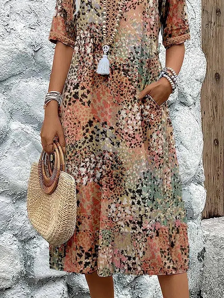 MARIGOLD | VIBRANT MIDI DRESS