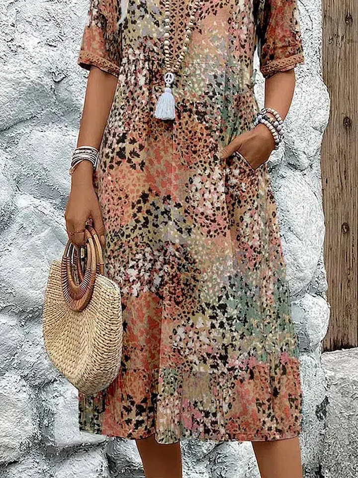 MARIGOLD | VIBRANT MIDI DRESS