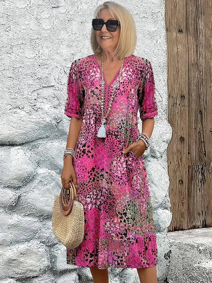 MARIGOLD | VIBRANT MIDI DRESS