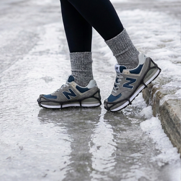 BLACK ANTI-SLIP ICE GRIPS