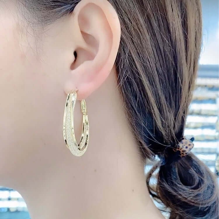 OPAL | OVAL EARRINGS