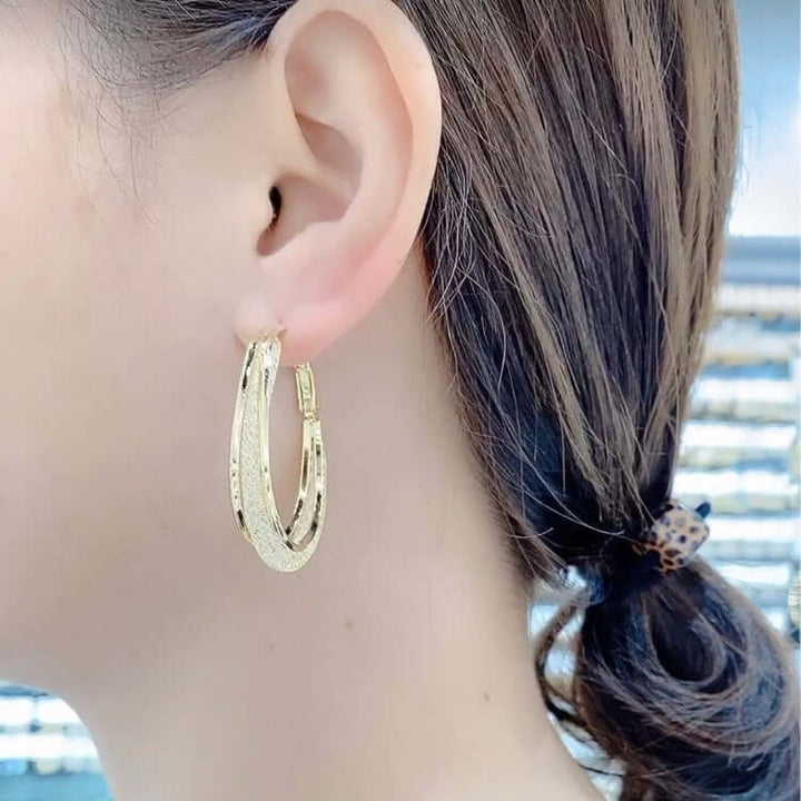 OPAL | OVAL EARRINGS