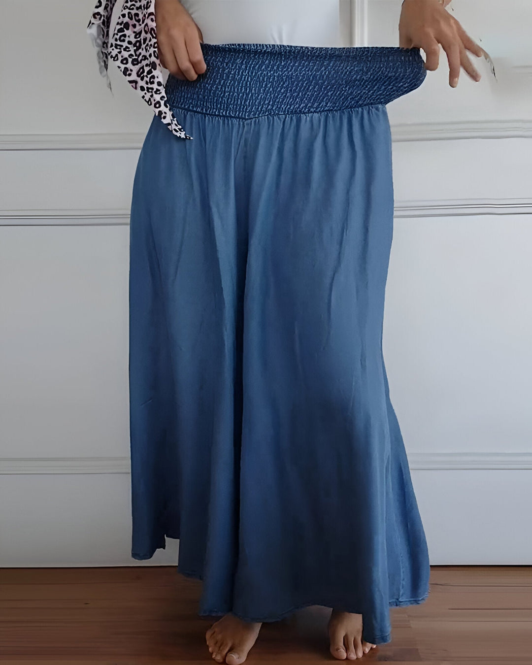 LORRAINE | COMFORTABLE PANTS WITH ELASTIC WAISTLORRAINE | COMFORTABLE PANTS WITH ELASTIC WAIST