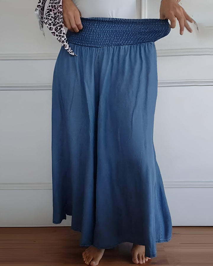 LORRAINE | COMFORTABLE PANTS WITH ELASTIC WAISTLORRAINE | COMFORTABLE PANTS WITH ELASTIC WAIST