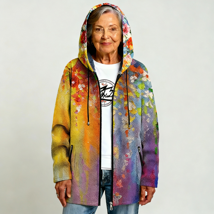 ELOUERA | LUXURIOUS CARDIGAN WITH ARTISTIC INSPIRATION