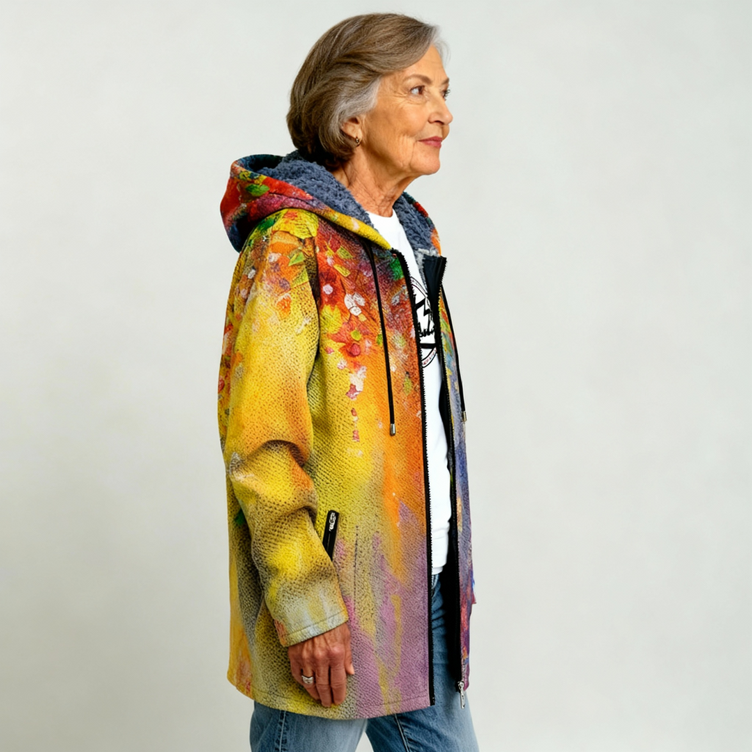 ELOUERA | LUXURIOUS CARDIGAN WITH ARTISTIC INSPIRATION