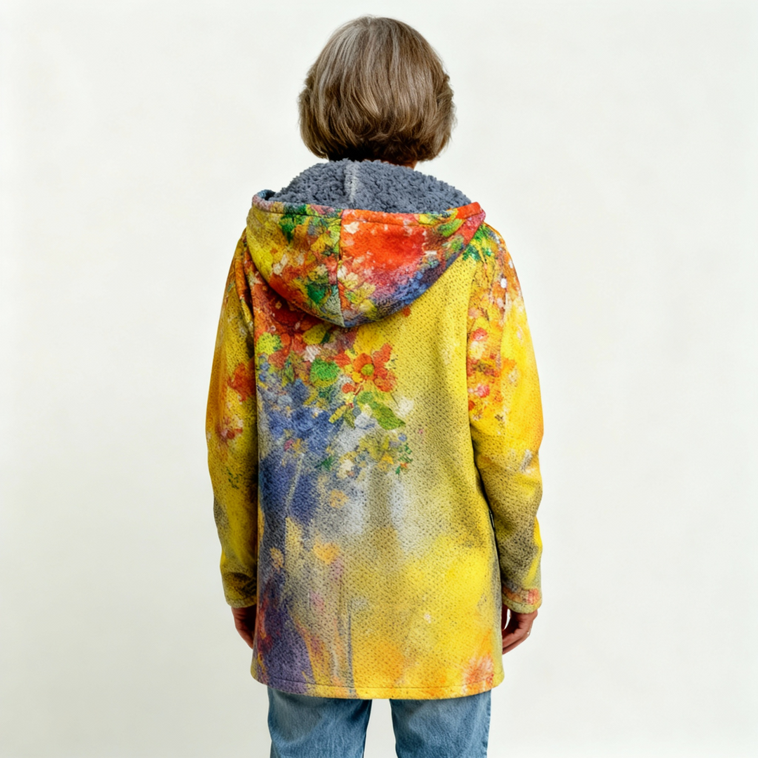 ELOUERA | LUXURIOUS CARDIGAN WITH ARTISTIC INSPIRATION