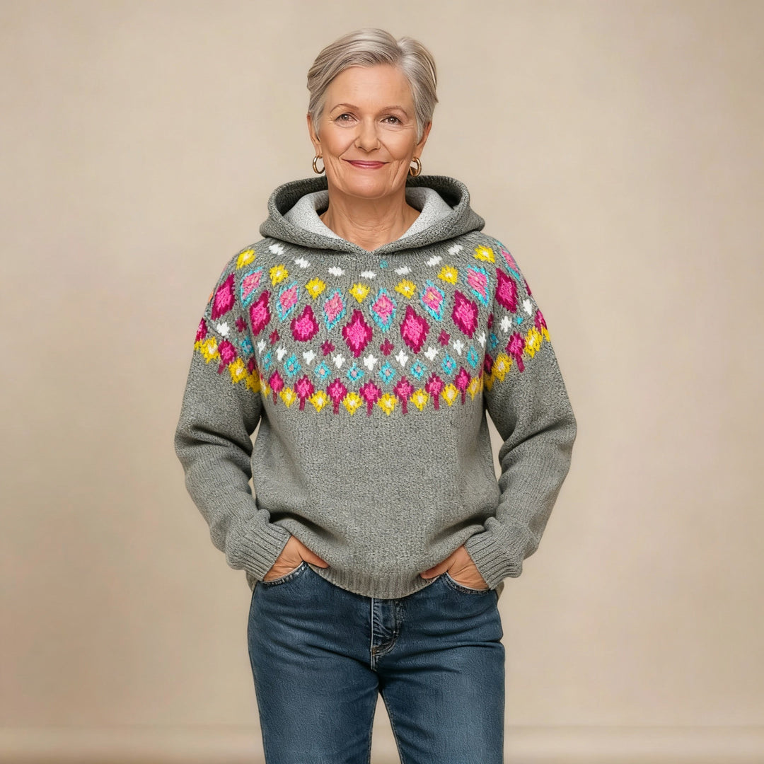 CAROLE | WARM NORDIC HOODIE