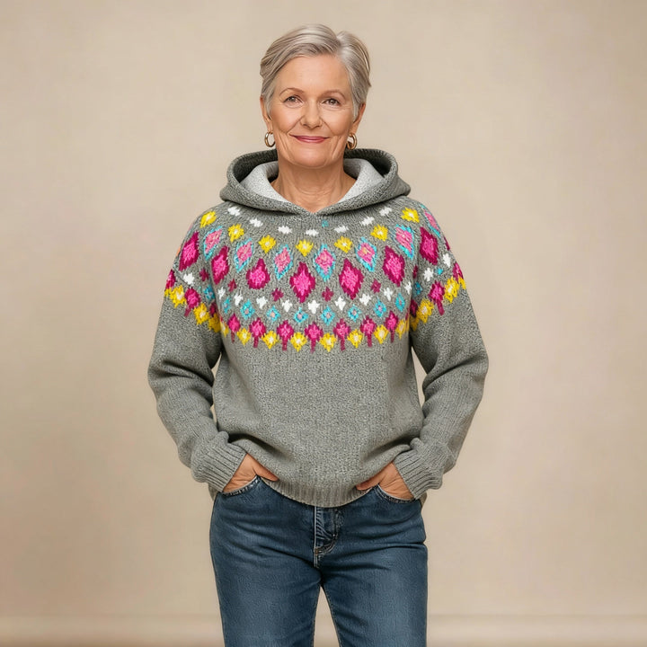 CAROLE | WARM NORDIC HOODIE