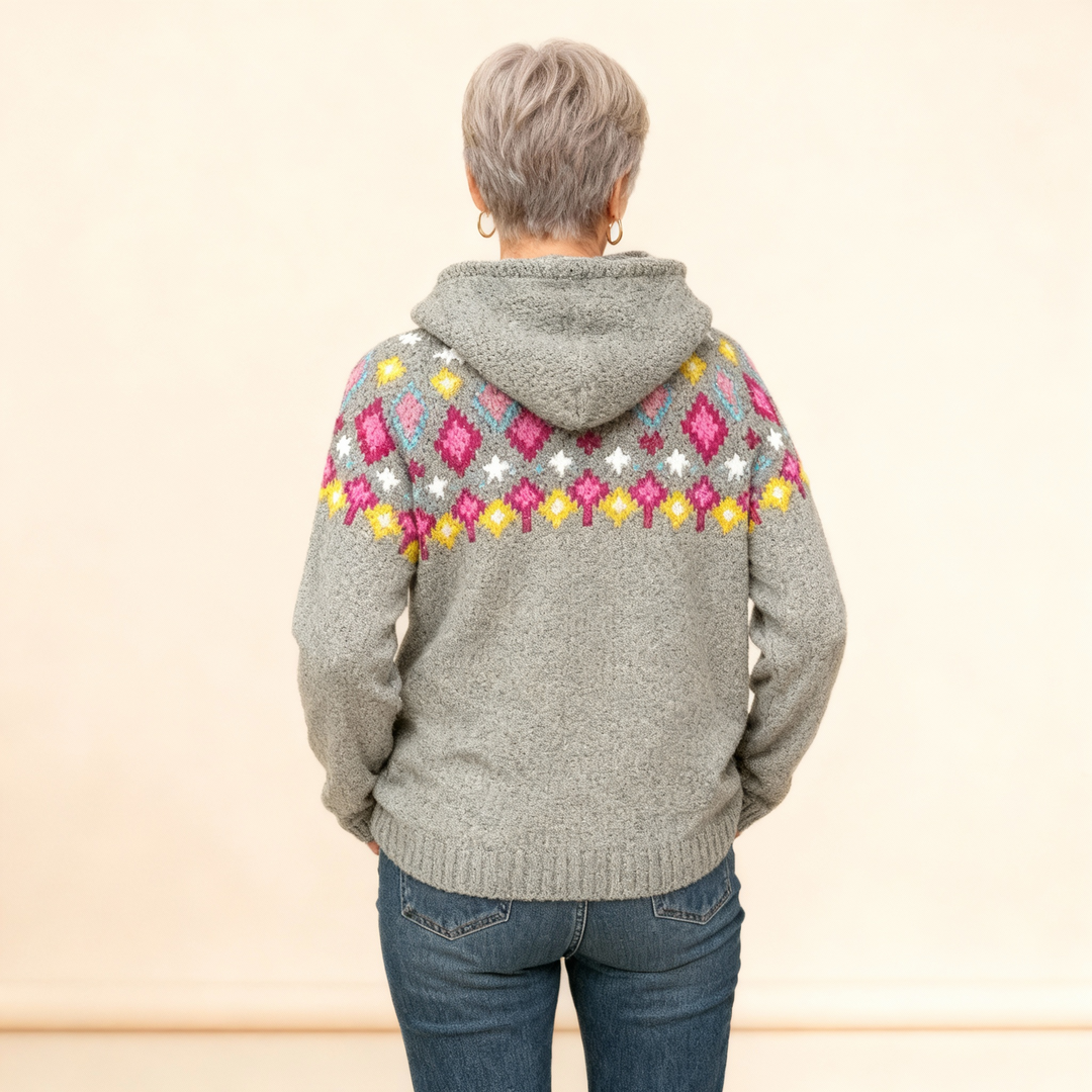 CAROLE | WARM NORDIC HOODIE