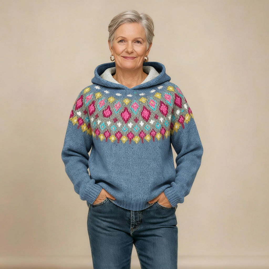 CAROLE | WARM NORDIC HOODIE