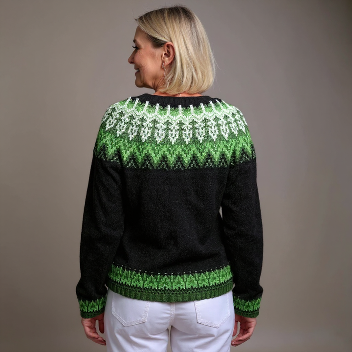 MAISIE | RETRO ICELANDIC CARDIGAN