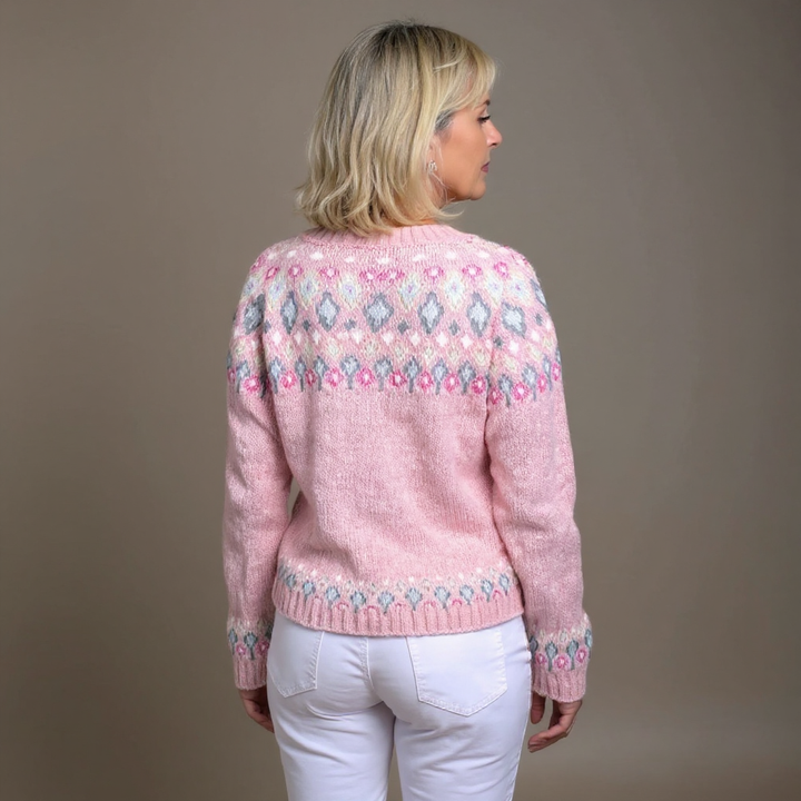 ROSALIE | COZY PINK CARDIGAN