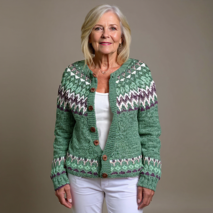 FLORENCE | RETRO ICELANDIC CARDIGAN