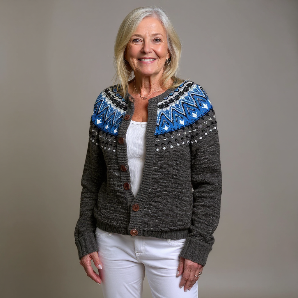 ELVIRA | RETRO ICELANDIC CARDIGAN