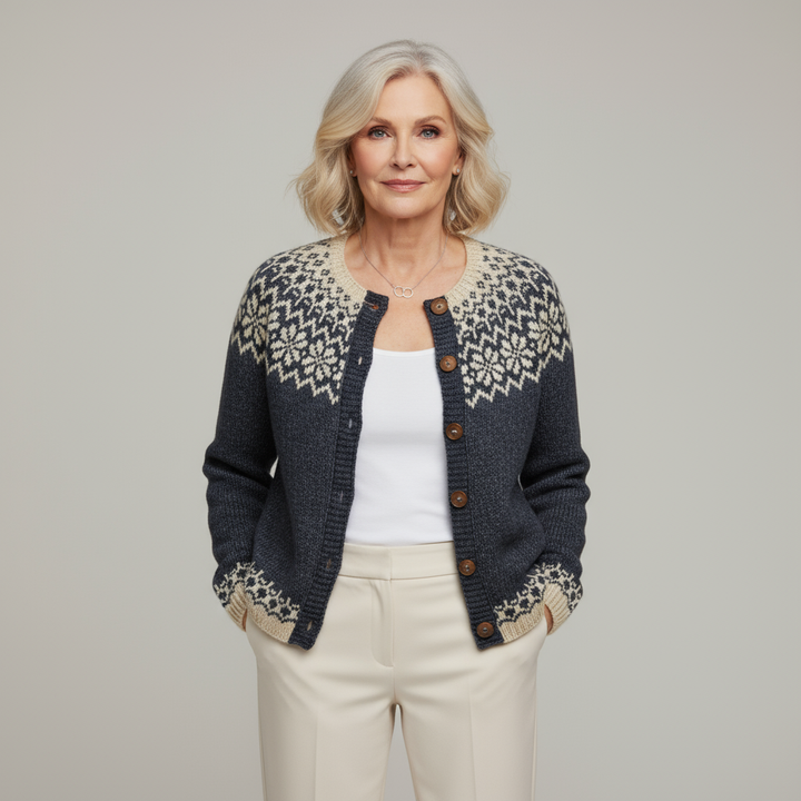 MABEL | CLASSIC VINTAGE KNIT CARDIGAN