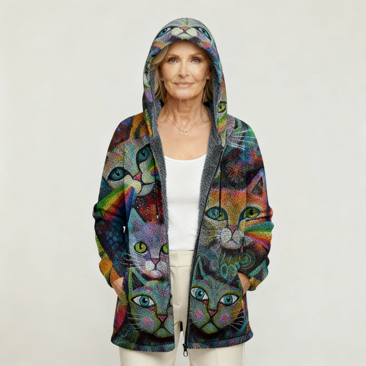 KALANOS | LUXURIOUS CARDIGAN WITH ARTISTIC INSPIRATION