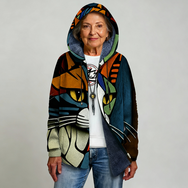 JINDALEE | LUXURIOUS CARDIGAN WITH ARTISTIC INSPIRATION