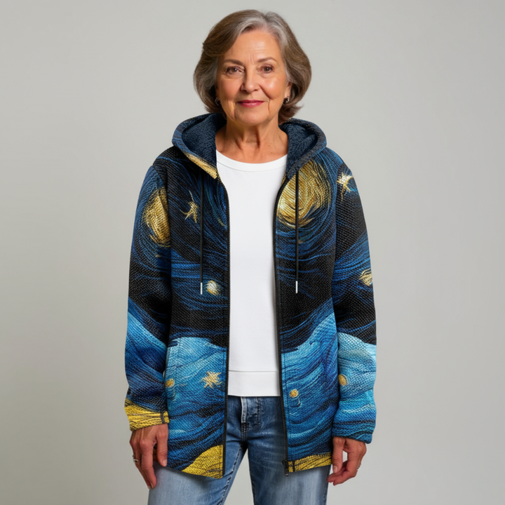 WAVERLEY | LUXURIOUS CARDIGAN WITH ARTISTIC INSPIRATION