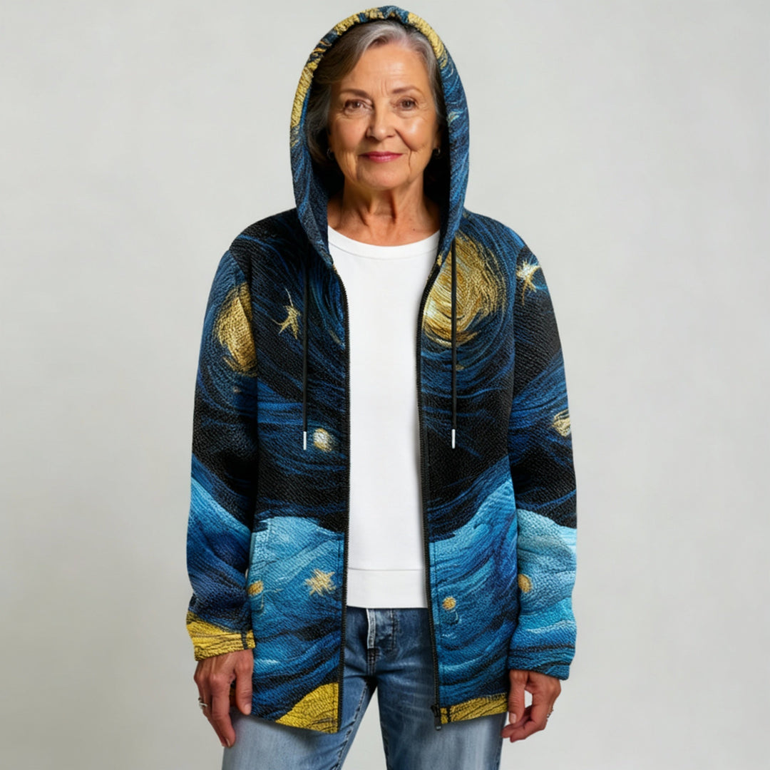 WAVERLEY | LUXURIOUS CARDIGAN WITH ARTISTIC INSPIRATION