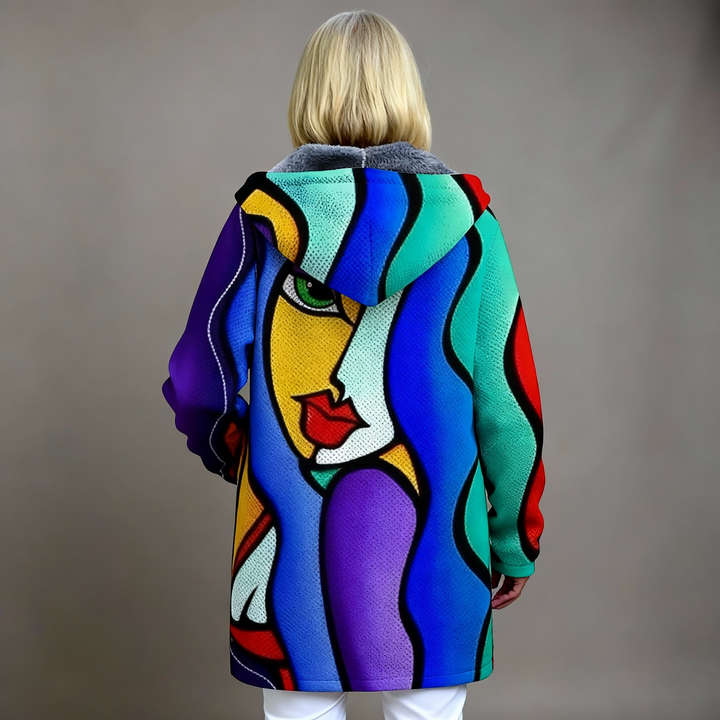 ALLIRA | LUXURIOUS CARDIGAN WITH ARTISTIC INSPIRATION