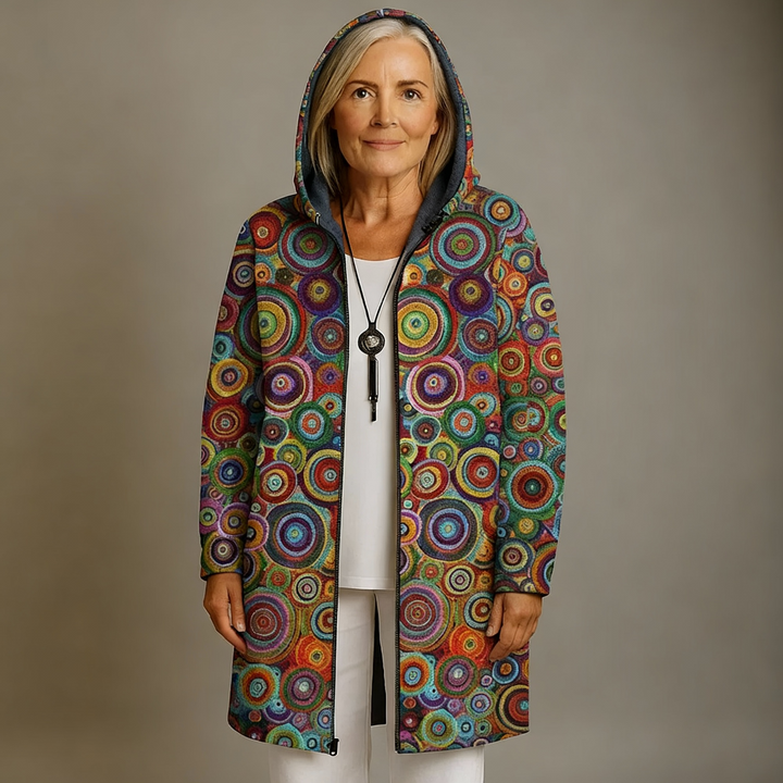 KARRI | LUXURIOUS CARDIGAN WITH ARTISTIC INSPIRATION