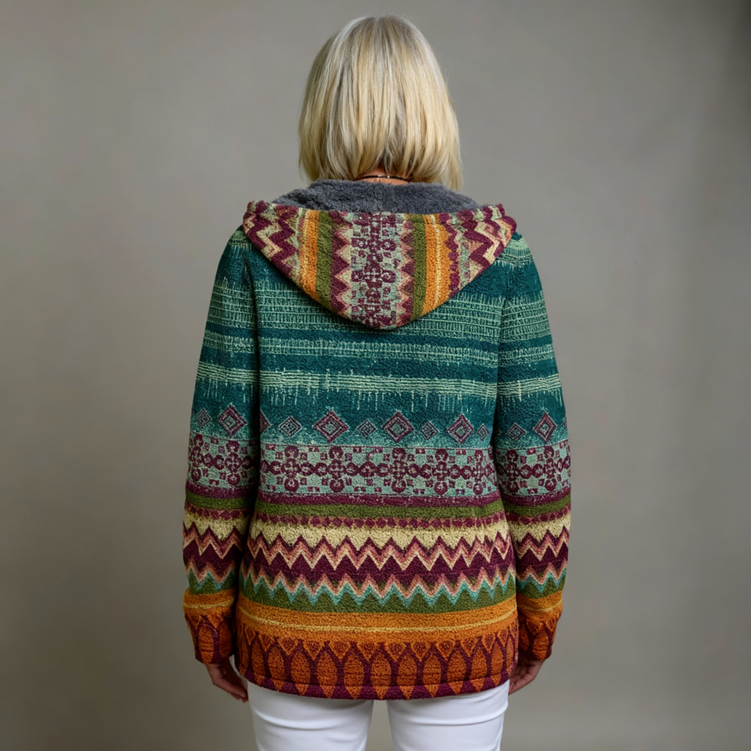 JEDDA | LUXURIOUS CARDIGAN WITH ARTISTIC INSPIRATION