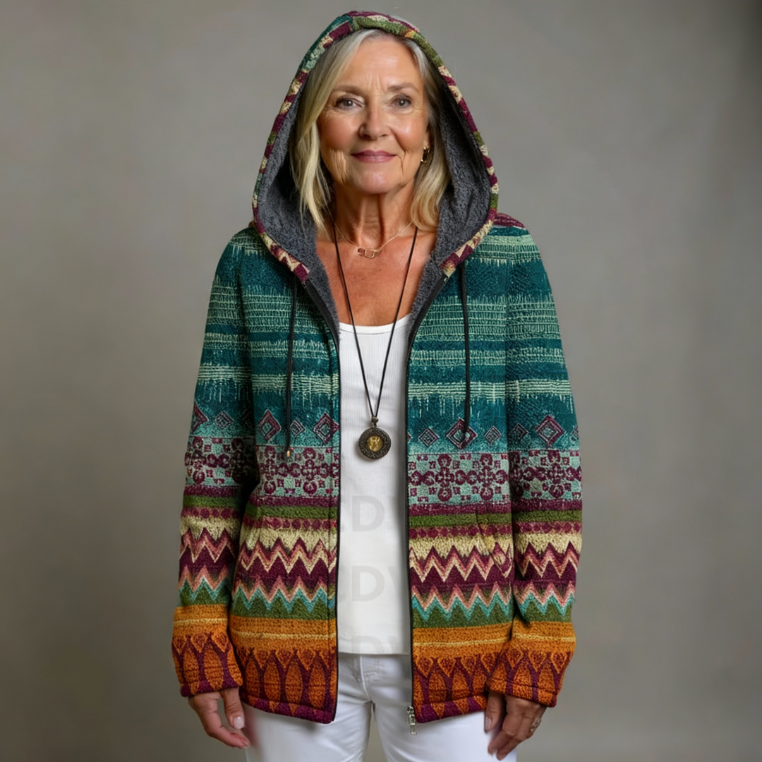 JEDDA | LUXURIOUS CARDIGAN WITH ARTISTIC INSPIRATION