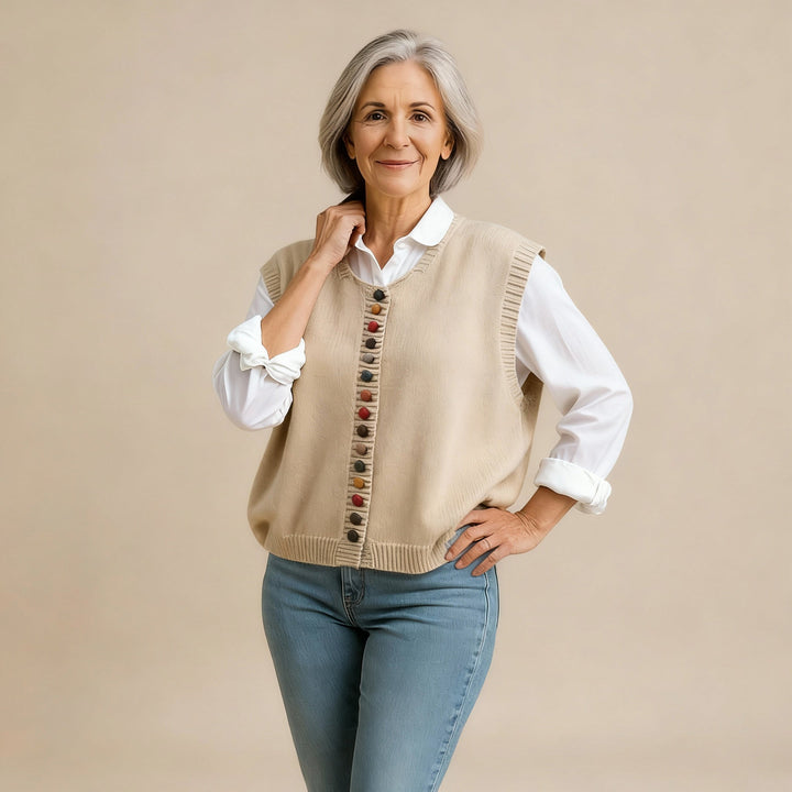 THE ROSALIE | KNIT VEST