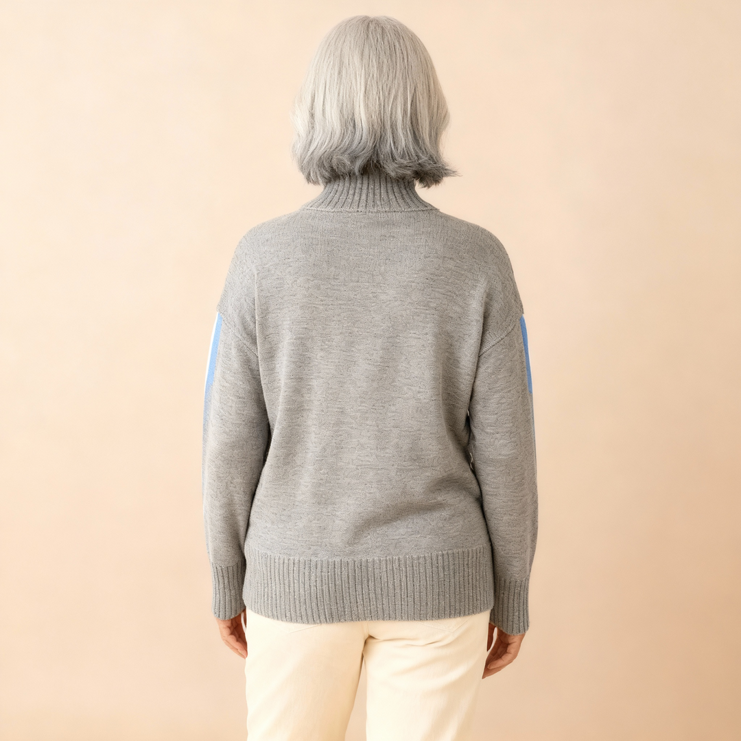 IMOGEN | RETRO TURTLENECK SKI SWEATER