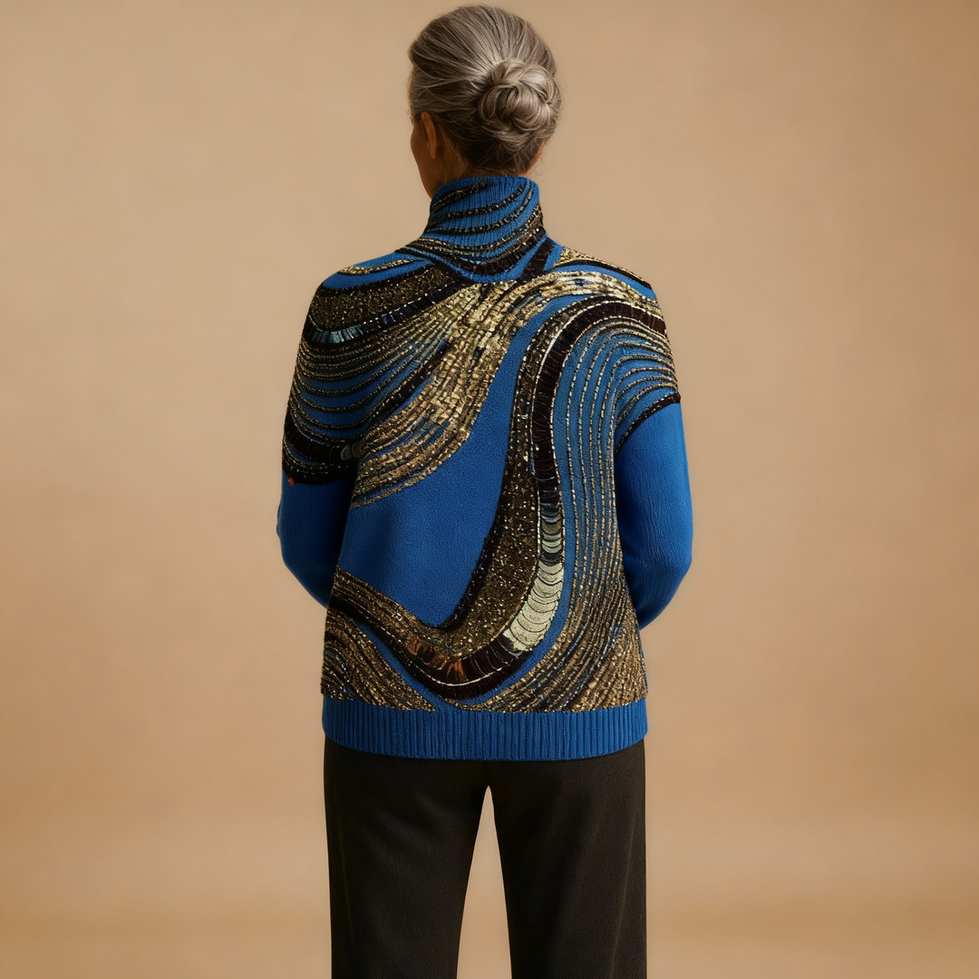 IVY | CHRISTMAS KNIT TURTLENECK SWEATER