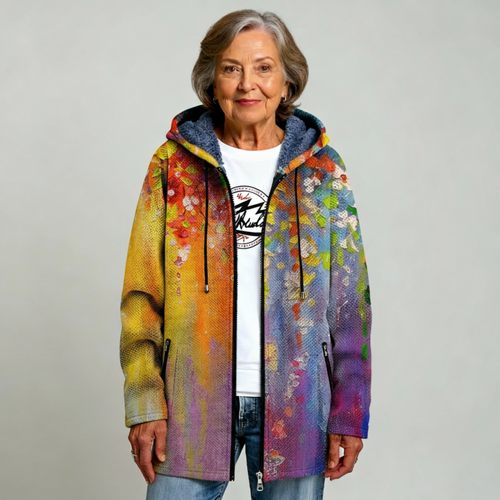 DELILAH | LUXURIOUS CARDIGAN WITH ARTISTIC INSPIRATION