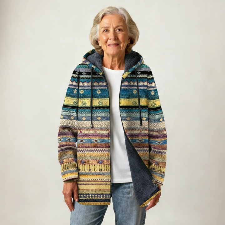 ANNET | LUXURIOUS CARDIGAN INSPIRED BY ART