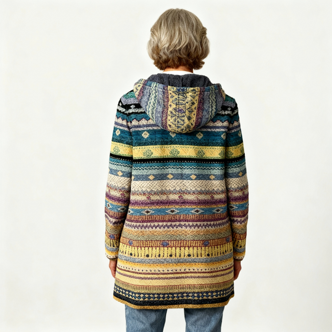 ANNET | LUXURIOUS CARDIGAN INSPIRED BY ART