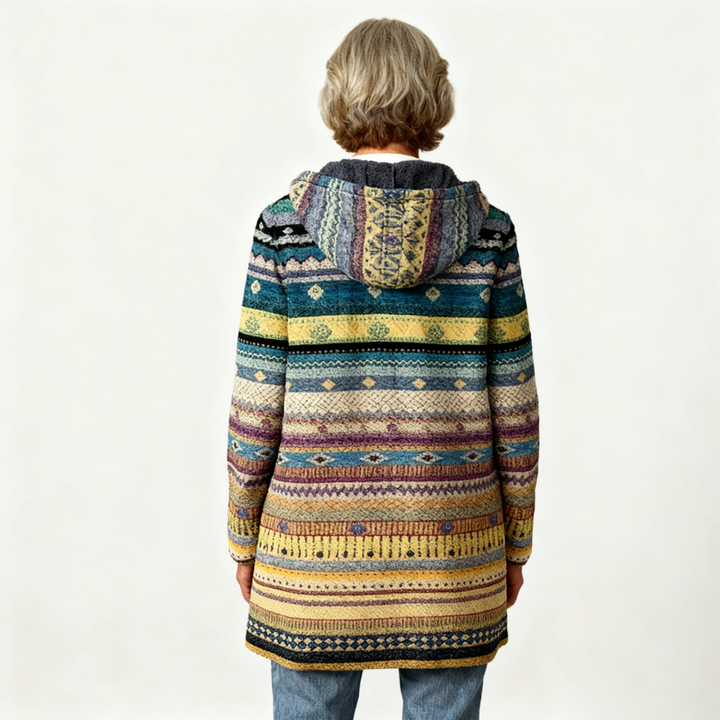 ANNET | LUXURIOUS CARDIGAN INSPIRED BY ART