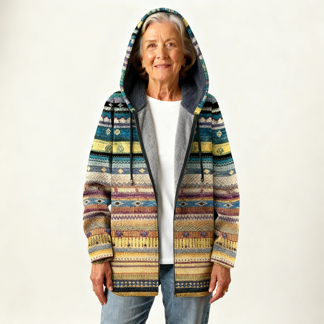 ANNET | LUXURIOUS CARDIGAN INSPIRED BY ART