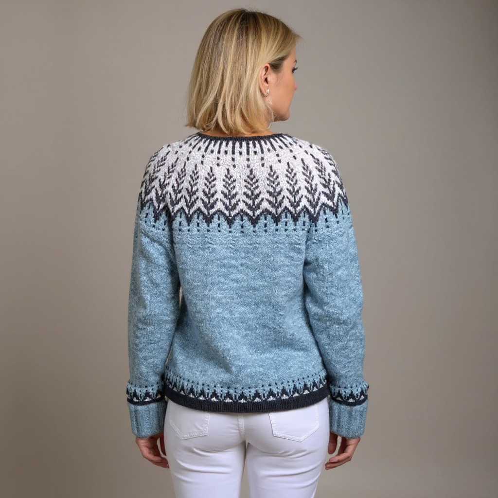 FREYA | RETRO ICELANDIC CARDIGAN