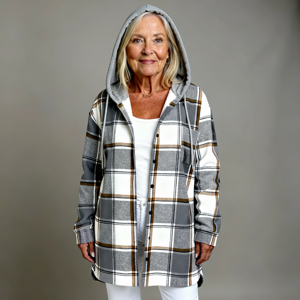 MARTINA | WOMEN'S MESH BUTTON PLACKET JACKET